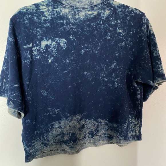 Cotton Citizen dark blue denim tee shirt - Picture 4 of 8